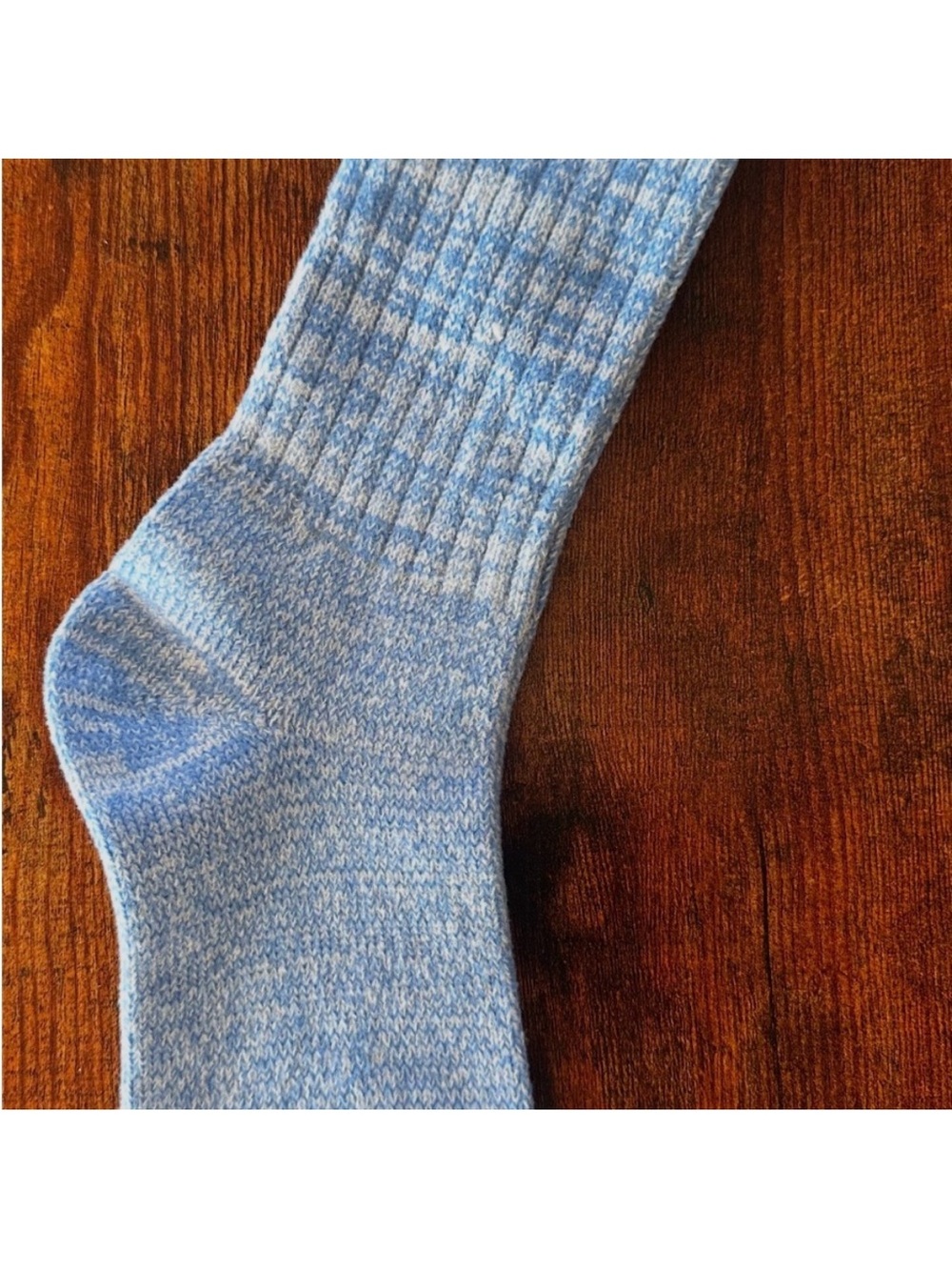 UGG Light Blue Marled Crew Socks - Men's Casual G001